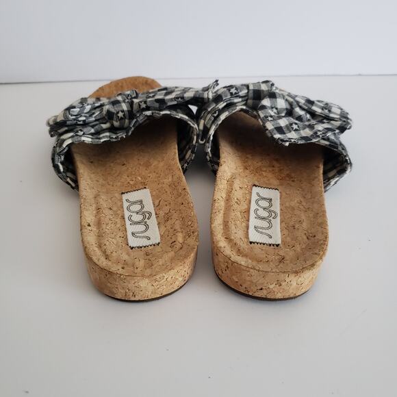Sugar Xenonc Womens Bow Slip On Flat Sandals Size 8.5 - Picture 6 of 8